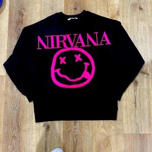 Nirvana crewneck sweatshirt. Perfect condition.